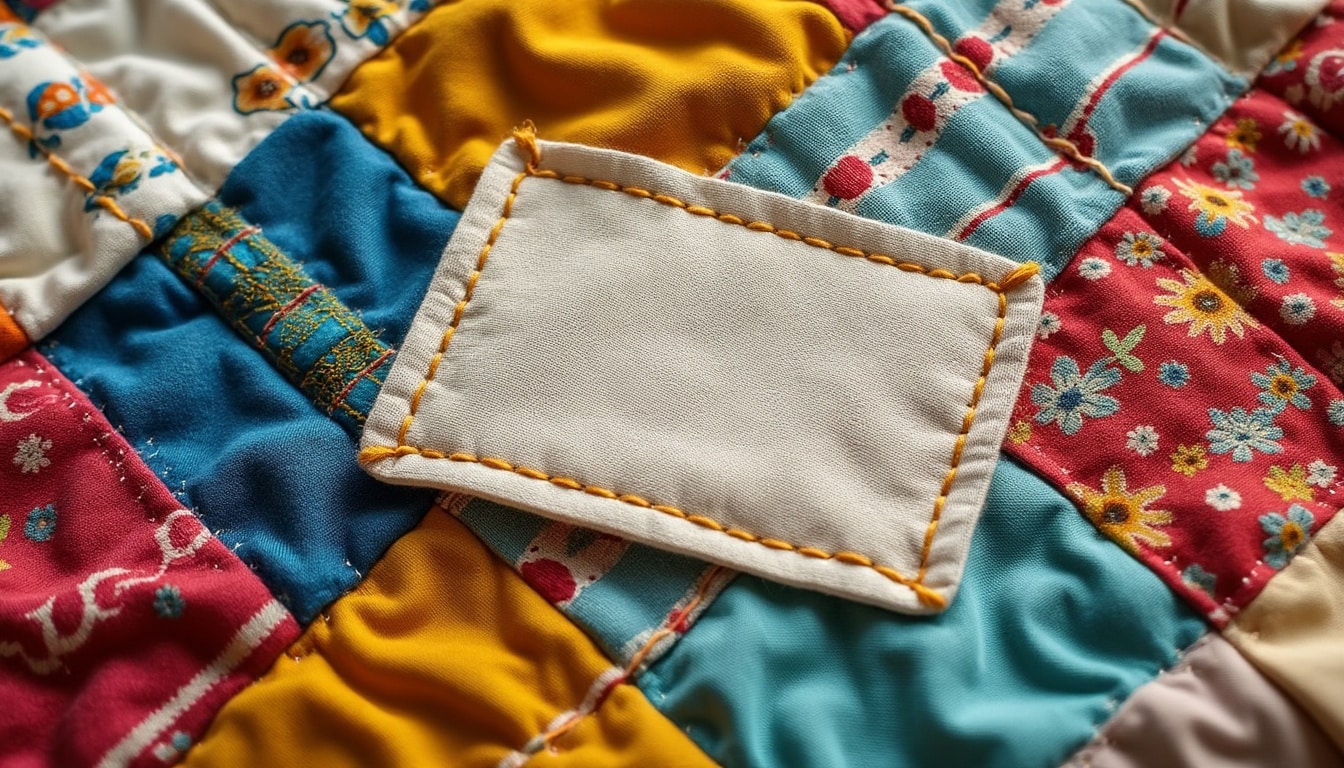Étiquette d&rsquo;un quilt : ce qu&rsquo;on y inscrit