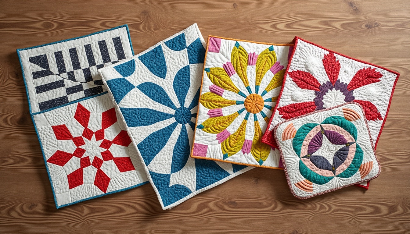 Motifs de quilting : les classiques par type de quilt