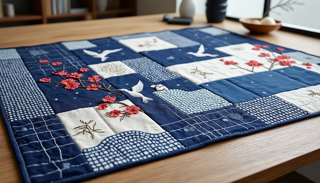 Quilt d&rsquo;inspiration japonaise : les codes
