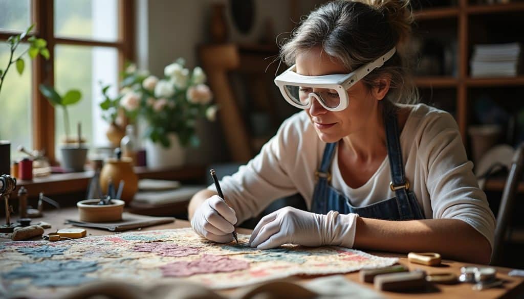 Restaurer un quilt ancien : ce qui relève du spécialiste