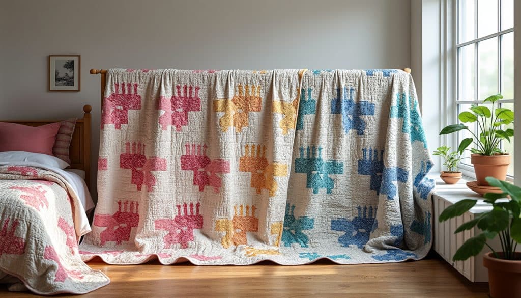 Tailles de quilt : du plaid au king size